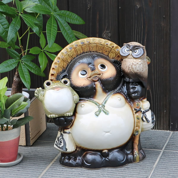 楽天市場】【12月13日10時開始ポイント10倍】信楽焼 たぬき 郵便ポスト