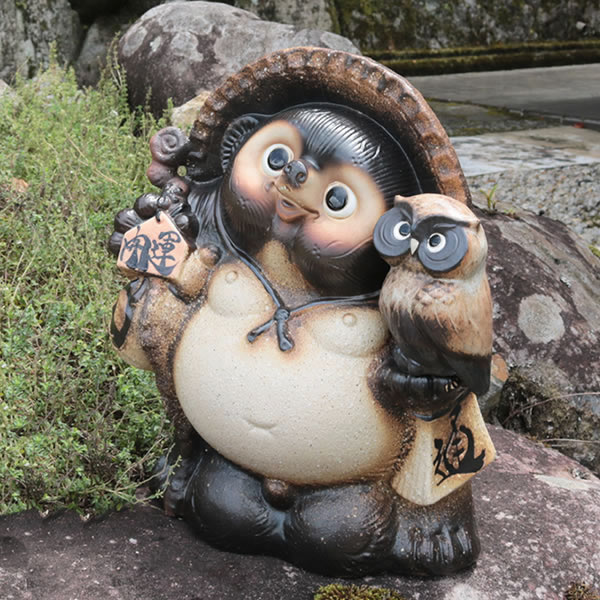 信楽焼　たぬきの置物　タヌキ　一本狸 楽天市場】【今だけ限定10%OFFクーポン】信楽焼 たぬき 信楽焼