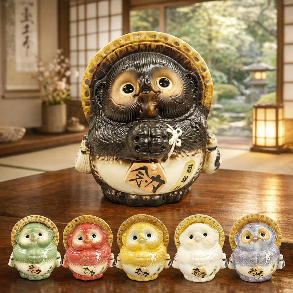 楽天市場】たぬき（水晶）1個 タヌキ 狸 インテリア 置物 天然石