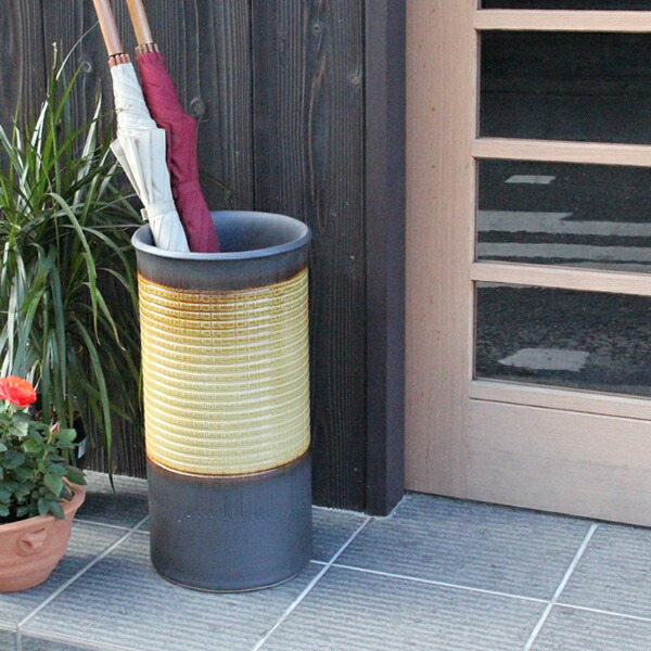 お値下げしました⤵信楽焼傘立て  草花紋 高さ４１cm 楽天市場】【今だけ限定10%OFFクーポン】信楽焼 和風 おしゃれ