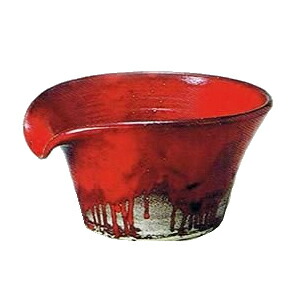 【ポイント5倍】信楽焼 陶器浴槽用湯こぼし 陶器風呂と一緒に お使い頂ける陶器湯口。陶器つぼ湯用の湯差し口 吐水口 ts-737