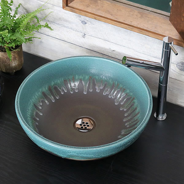 信楽焼き 陶器 トイレ お洒落 手洗い鉢 洗面陶器 洗面器 大き目 和風鉢 手洗い 陶器手洗い 鉢 和風手洗い 新築 リフォーム 洗面 手洗い鉢 陶器 洗面 信楽焼 洗面ボウル 手洗器 洗面ボール 手洗鉢 陶器 洗面鉢 鉢 手洗い器 洗面シンク 洗面器 洗面台 ボール 和風