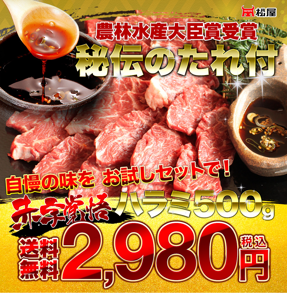 好評受付中 焼肉 ハラミ500g 送料無料 日本一売れてる 秘伝のタレ付き ハラミ500gセット BBQ 焼き肉 ヤキニク やきにく バーベキューセット  esferadistribuidores.co