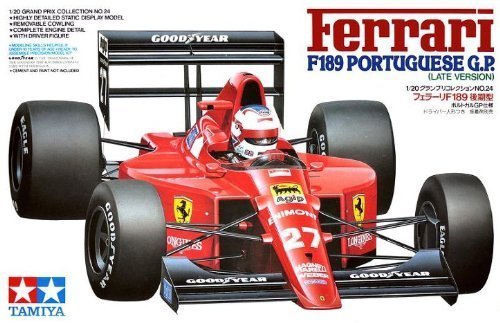 タミヤ 1/20 フェラーリ F189 後期型ポルトガル共和国GP遣りかた