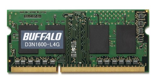 BUFFALO パソコン3L-12800相応う 204PIN DDR3 SDRAM 4GB D3N1600-L4G