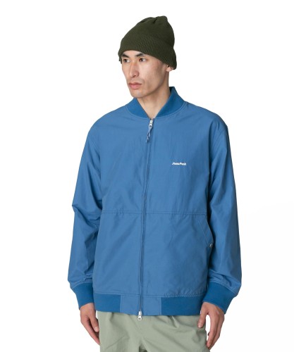 スノーピーク(snow peak)上衣 Light Mountain Cloth Jacket size L BLUE JK-25SU106お祭り 難民キャンプ アウトドア