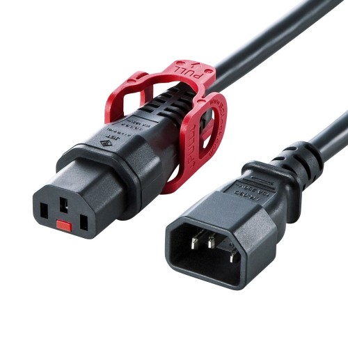 サンワサプライ 抜け防止ロック式電源コード ロックプラス(3m) 5,528円