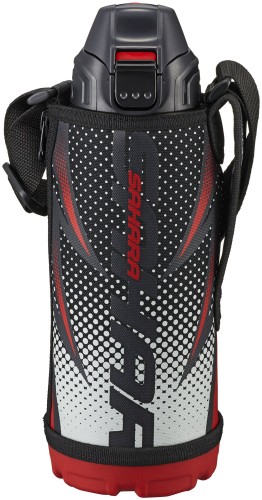 タイガー 水筒 800ml 直飲み コップ 付 2WAY ステンレス ボトル ポーチ付き サハラ ブラック MBO-F080-K Tiger|yutaca 店