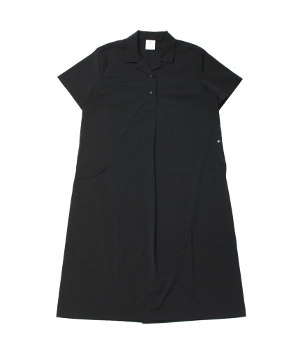 [スノーピーク] Cooling Root Collared Dress M BLACK レディース 衣裳 心地好い