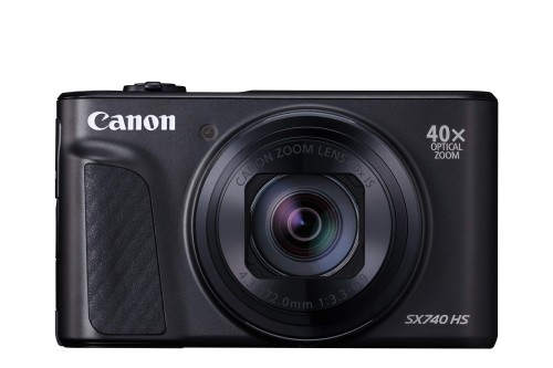 Canon コンパクトデジタルカメラ PowerShot SX740 HS 黒いこと 光学40倍望遠レンズ/4K映像/Wi-Fi相応う PSSX740HSBK