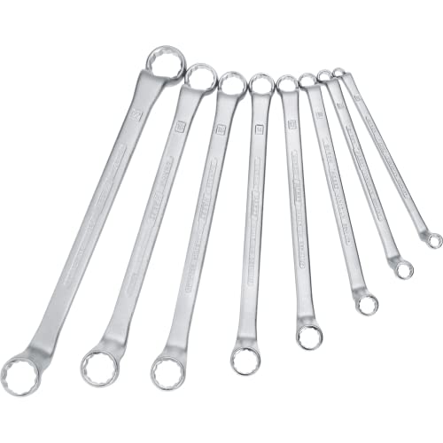 HAZET(ハゼット) 630/8 両口眼鏡鍵仕掛ける 8本組 6-22粍 Crメッキ入眼 12角 狭所やり方 乗用車保全 DIN/ISO標準尺度其れ相応 検査と修理 DIY 細やか手道具 労働者階級用 ＦＲＧ製