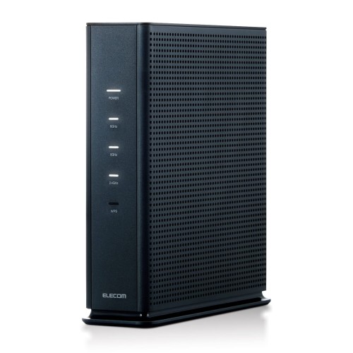 エレコム 無線電話ローカルエリアネットワーク 無線LAN ルータ Wi-Fi6E AX5400 2402+2402＋574Mbps IPv6(IPoE)相応う 黒いこと / 戸建3階 アパルトマン4LDK WRC-XE5400GS-G