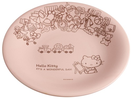 スケーター(Skater) 美濃焼 大皿 24cm 陶器 ハローキティ サンリオ CHPL24-A