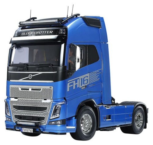 タミヤ 1/14 電動RCビッグトラックシリーズ No.74 ボルボ FH16 グローブトロッターXL 750 4×2 フルオペレーションセット 56374|yutaca 店