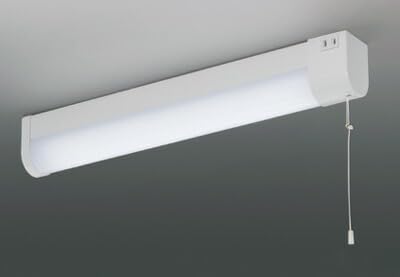 東芝 住宅用照明器具 流し元灯 LED一体形 プルスイッチ 蛍光灯器具20Wクラス 高演色Ra95 コンセント付き 昼白色5000K LEDB87006N-LS