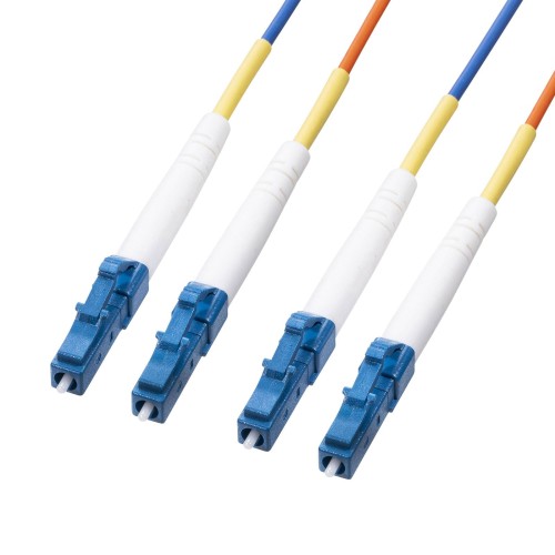 サンワサプライ コード集合型光ファイバケーブル(シングルモード、LC×2-LC×2、200m) HKB-CSLCLC1-200|yutaca 店