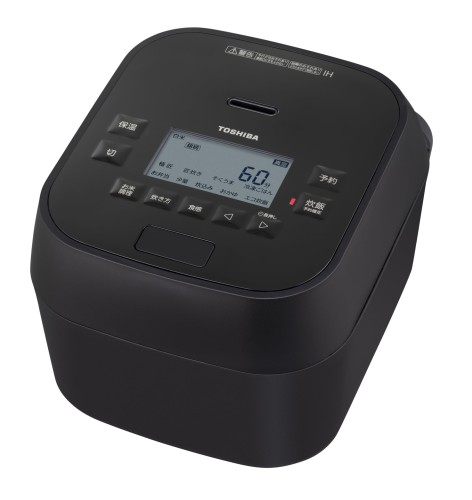 TOSHIBA(東芝) 炊飯器 炎匠炊き 5.5合 RC-10HGW(K) グランブラック 無意味さ翦断応力IH rice cooker 日本製 無意味さひたし 早炊き 無意味さ保温精白米40第四次元 お取りつくろう飾り気の無い