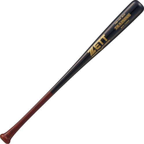 ゼット(ZETT) 少年野球 トレーニングバット TRAINING 木製 80cm 700g平均 薄ダーク×ブラック(3719MO) BTT74500