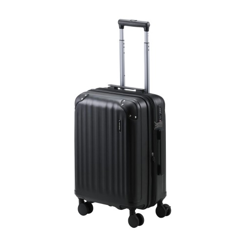 エレコム キャリーケース スーツケース Sサイズ 40L 機内持ち込み 耐衝撃 PC素材 拡張可能 TSAロック 静音キャスター 軽量 ブラック BM-XSC01BK｜yutaca 店