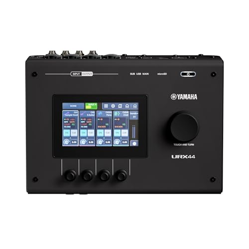 ヤマハ YAMAHA USB-C オーディオインターフェイス 32bit/192kHz 6イン/4アウト URX44 B 54,000円