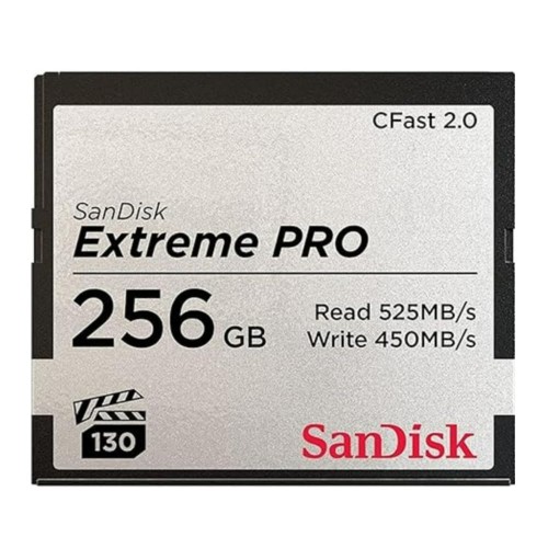 SanDisk 71931 256GB Extreme PRO CFast 2.0 記憶装置歌留多 (ARRI、Canon、BlackMagic カルシウム
