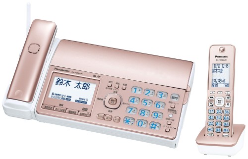パナソニック おたっくす デジタルコードレスFAX 子機1台付き 迷惑電話相談機能搭載 ピンクゴールド KX-PZ520DL-N 26,650円