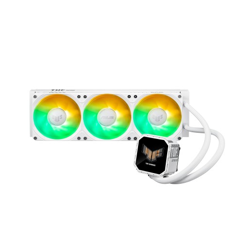 ASUS 中央処理装置空調設備 360粍 AIO 水冷 2.8in ASUS TUF Gaming LC III 360 ARGB LCD WHT 白 国内品