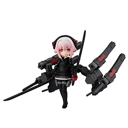 デスクトップアーミー 重兵装型女子高生 第二分隊 肆 約90mm PVC製 塗装済み可動フィギュア