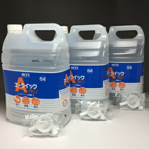 【送料無料】 エークイックPRO 5L×3個セット 【代金引換・お届け時間指定ＯＫ】 10,108円