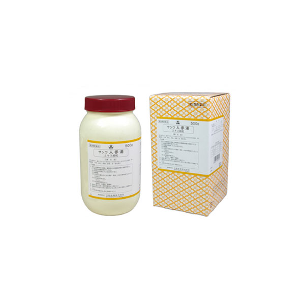 【マラソンクーポン有】【第2類医薬品】三和生薬　人參湯　500g[ にんじんとう/ニンジントウ ]　エキス細粒　お徳用　サンワ　漢方薬