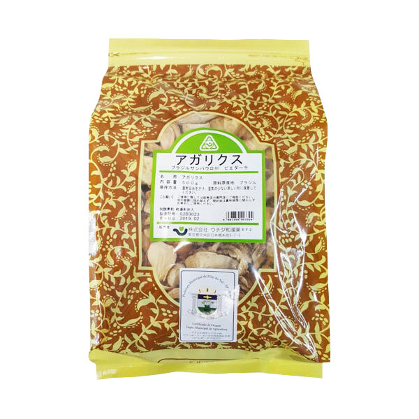 【マラソンクーポン有】ウチダ和漢薬　アガリクス（ブラジル産）500g｜薬草の森はくすい堂