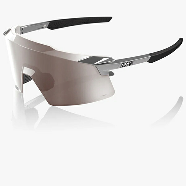 【日本正規販売店】１００% ワンハンドレッド スポーツサングラス AEROCRAFT Gloss Black Chrome HiPER Silver Mirror Lens ６００３２－０００１５ 28,116円