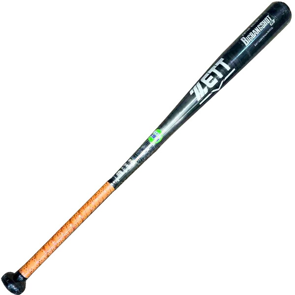 【中古 未使用】新基準対応 ゼット ＺＥＴＴ 野球 硬式バット ８４ｃｍ 高校野球対応 ニアバランス 超々ジュラルミン ビッグバンショットＧＢ ＢＡＴ１２３８４｜野球一筋