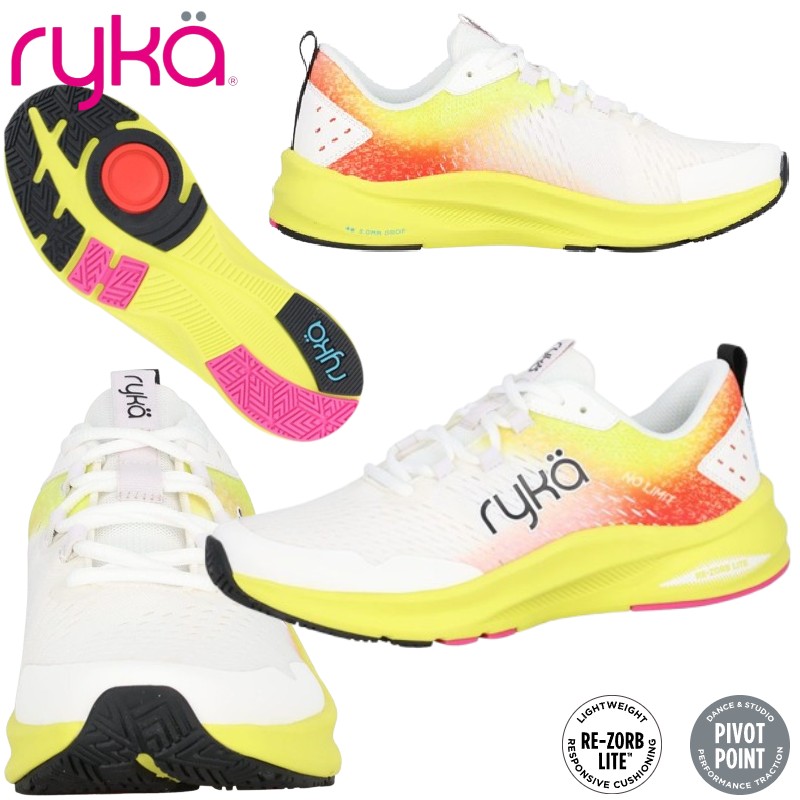 ライカ ryka ノーリミット NO LIMIT ダンスエクササイズシューズ ZUMBA ラテンエアロ I1532F 3101｜カスカワスポーツ店