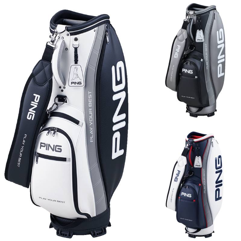 PING CB-P2307 HOOFER TOUR JP キャディバッグ PING Stand Golf Caddy Bag CB-P2307 Hoofer Tour JP 36905