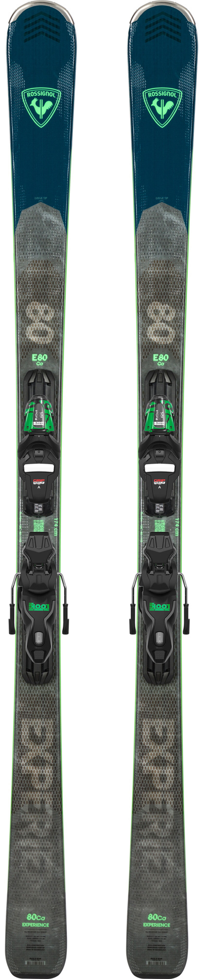 未使用品ロシニョール 25ALL MOUNTAINスキー EXPERIENCE 25-rossignol-experience-80-