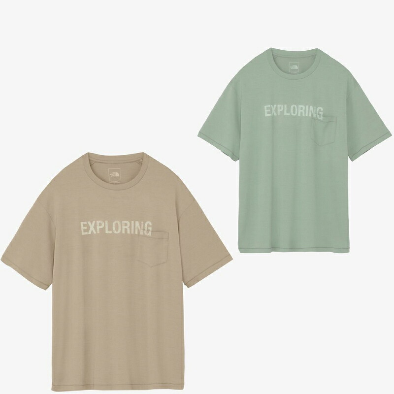 ザ・ノース・フェイス ショートスリーブフラッシュドライスリーディーティー Tシャツ（ユニセックス）