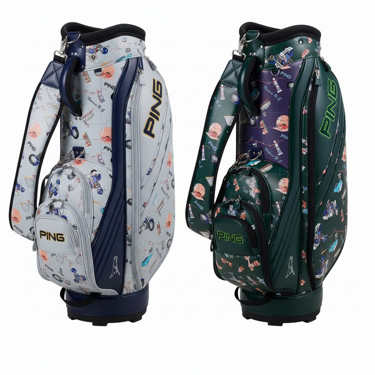 楽天市場】ピン PING ミスター リミテッド キャディバッグ 4分割 9.5型