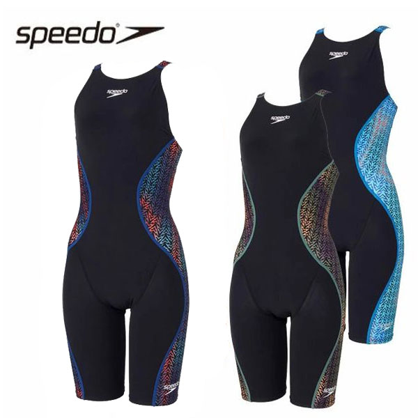 スピード SPEEDO プロハイブリッド２オープンバックニースキン（レディース）SCW12450F レディース 競泳水着 女性用 背開きタイプ スパッツ FINA承認 布帛