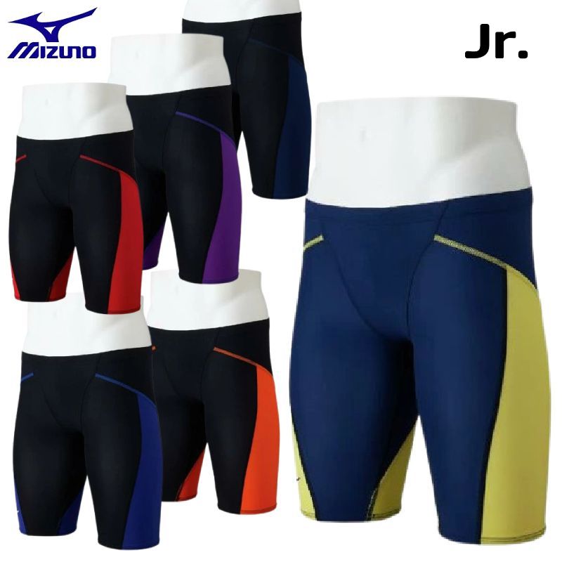 ミズノ MIZUNO ジュニア GX・SONIC LITE ハーフスパッツ WA承認 競泳用 子供用 N2MBD410｜カスカワスポーツ店 11,209円