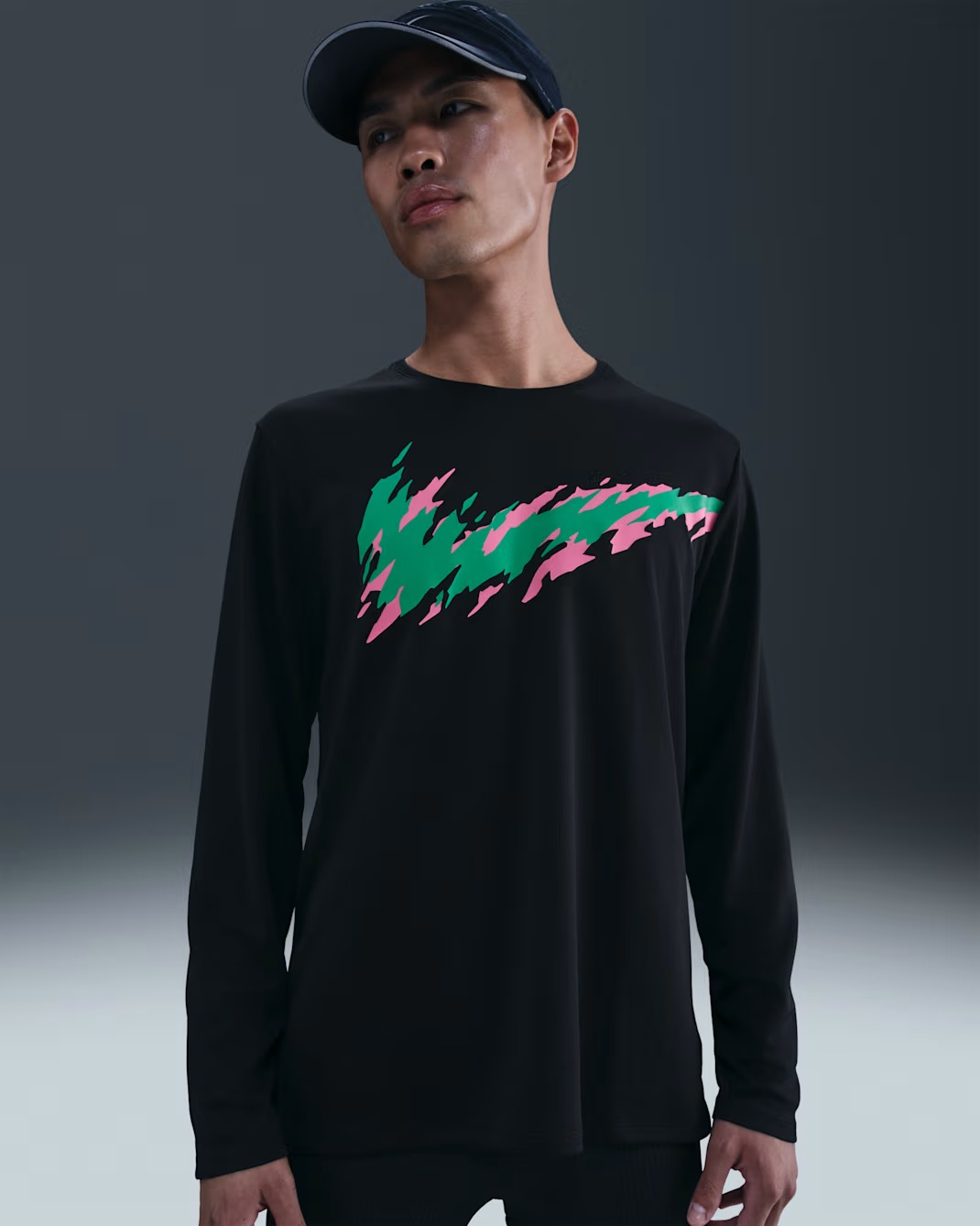 NIKE ナイキ マイラー メンズ Dri-FIT UV ロングスリーブ ランニングトップ ランニング トレーニング