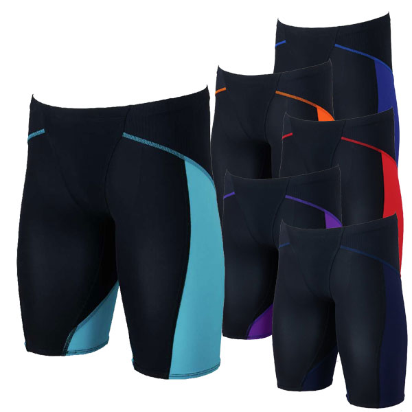 【WA承認水着】 MIZUNO ミズノスイム GX・SONIC LITE　ハーフスーツ メンズ 競泳 水着 ハーフスーツ 男性用 スパッツ 布帛｜カスカワスポーツ店