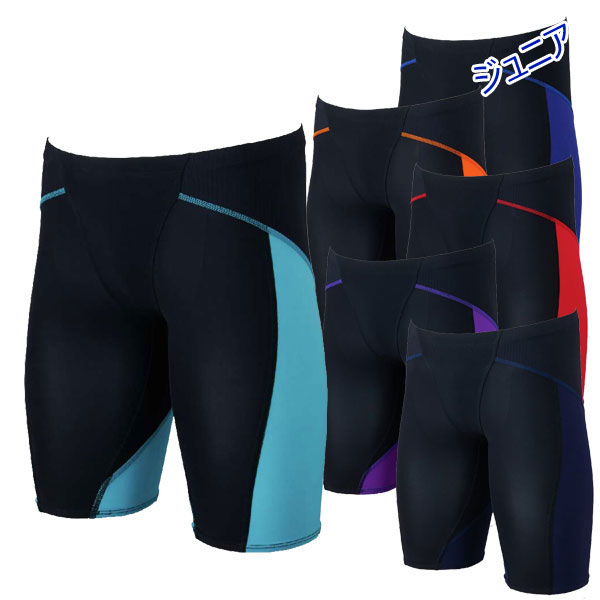 【WA承認水着】 MIZUNO ミズノスイム GX・SONIC LITE　ハーフスーツ ジュニア 競泳 水着 ハーフスーツ 子供用 スパッツ 布帛