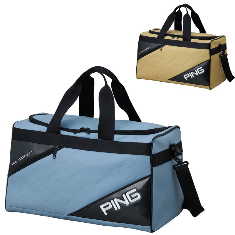 PING ピンゴルフ シューズインポケット GB-U2614 エンボスボストン|カスカワスポーツ店