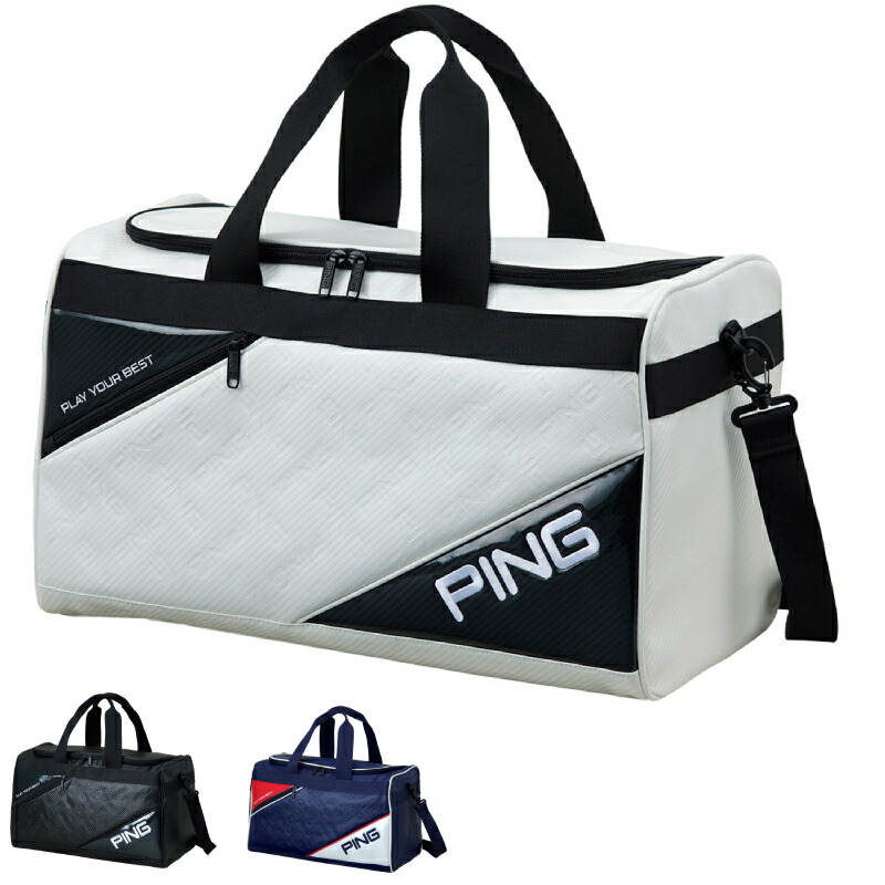 楽天市場】ピン GB-P221 ソフトPU ボストン (36188-02) 収納力の高い