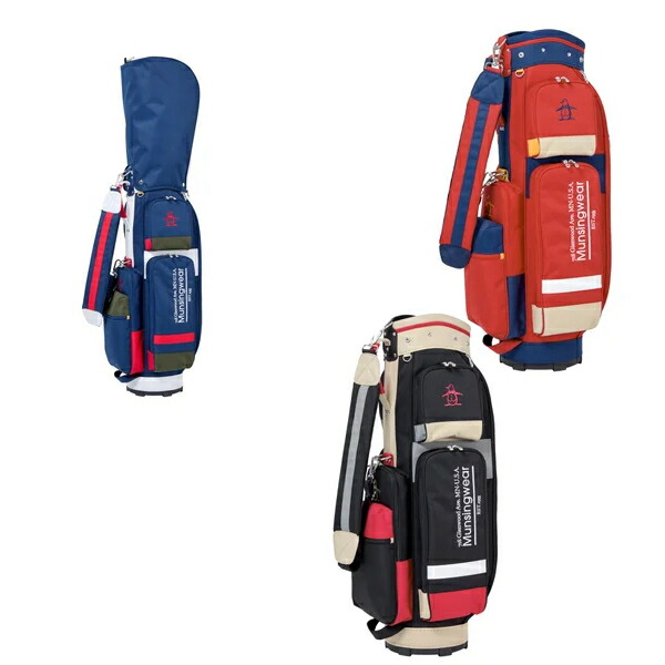 マンシングウェア　キャディバッグ マンシングウェア キャディバッグ レディース MQCUJJ01 軽量モデル