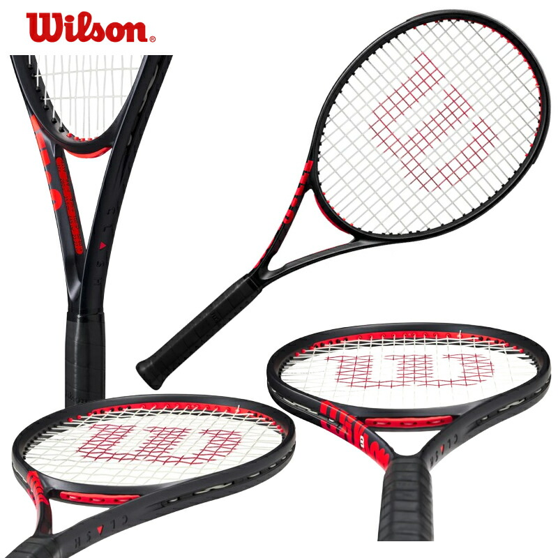 楽天市場】ウイルソン Wilson 硬式テニスラケット CLASH 100UL