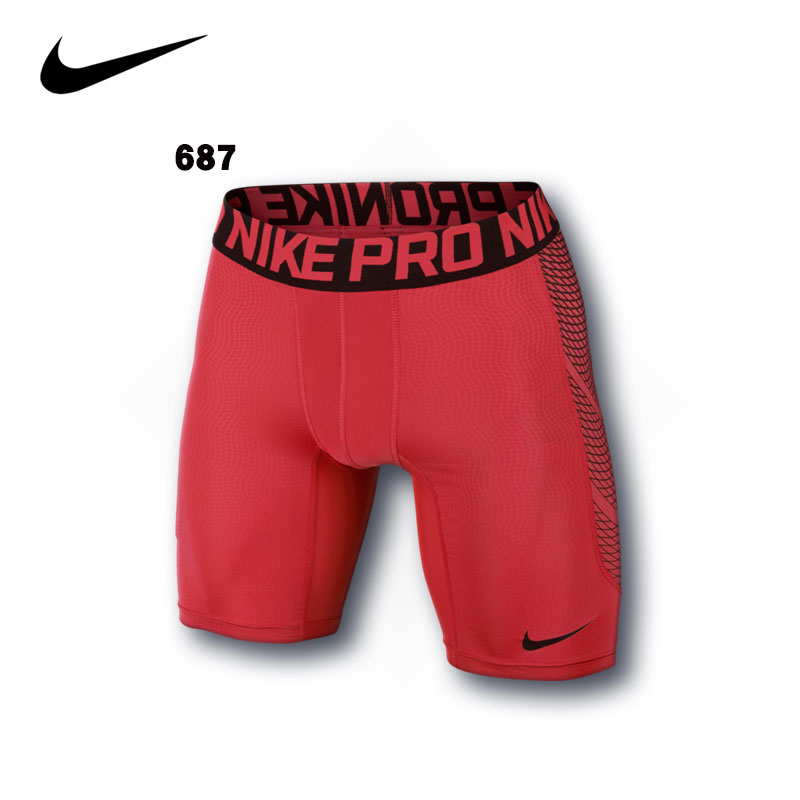 nike compression shorts red