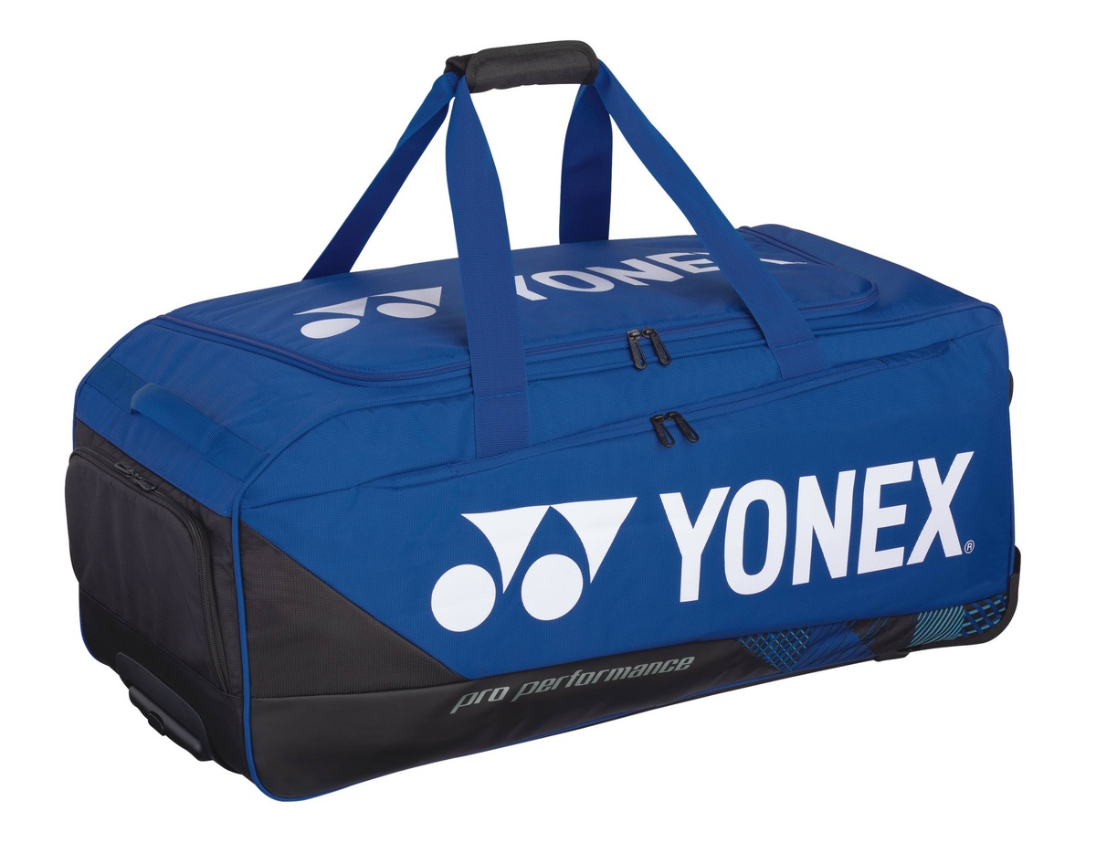 新品未使用！YONEX キャスター付きボールバッグ Amazon | [YONEX] バッグ キャスター付ボールバッグ2 AC383