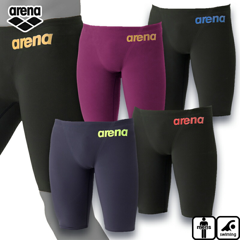 アリーナ メンズ 【競泳水着｜アクアフォースフュージョンワン】レーシングスパッツ WORLD AQUATICS承認モデル 男性用 AS6SRC12M｜カスカワスポーツ店